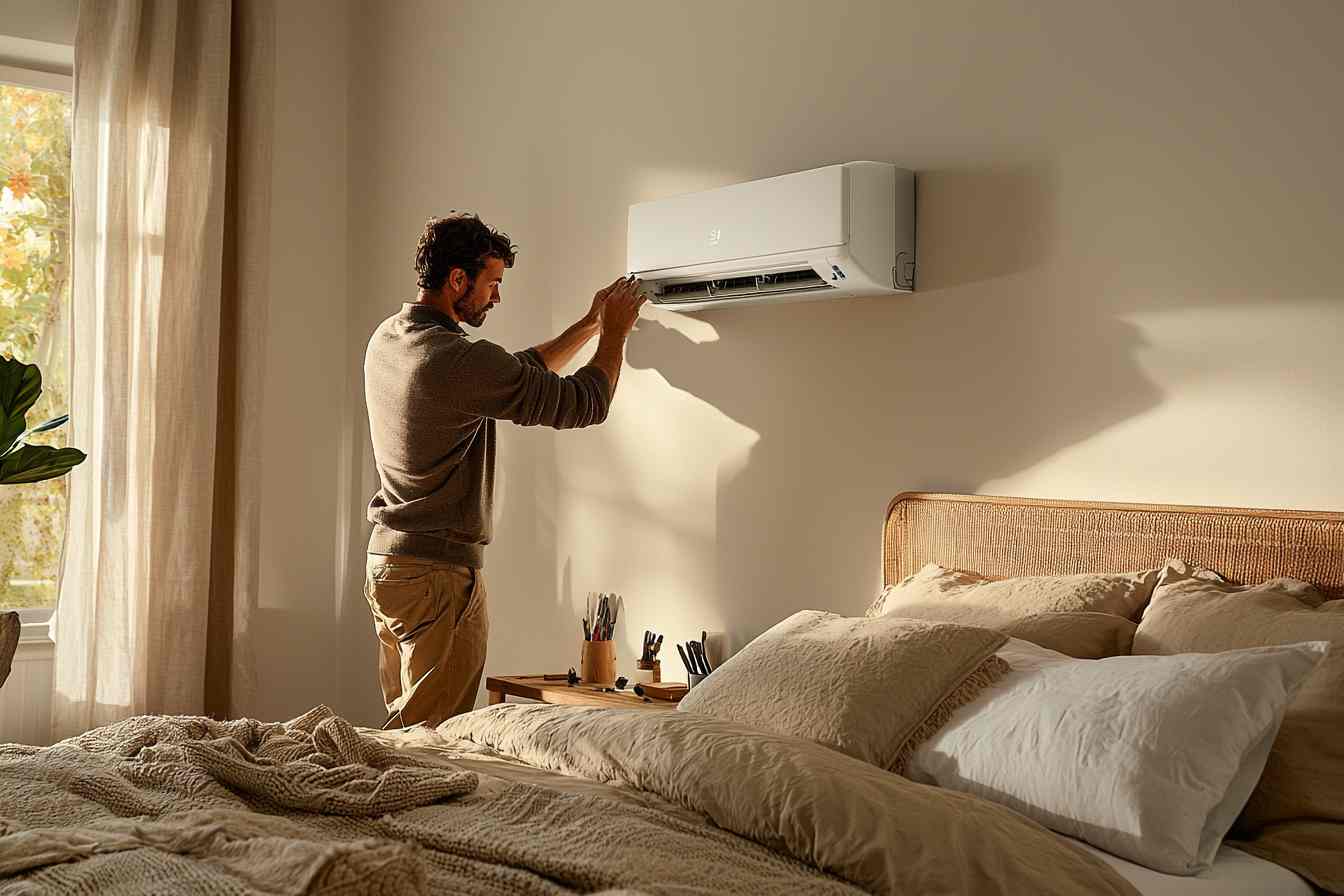 Installation de climatisation réversible à Agris (16)